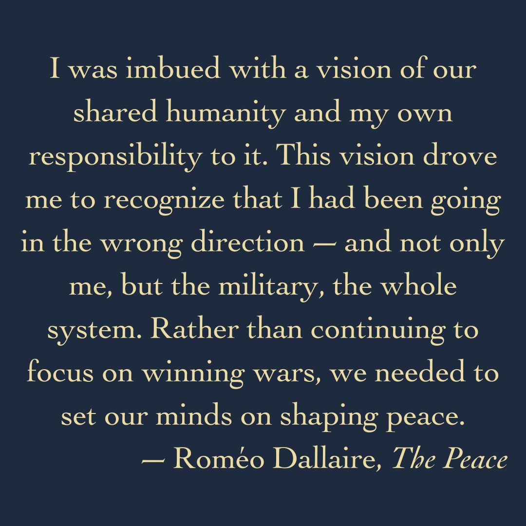 The Peace: A Warrior's Journey. Available now in print, ebook, and audiobook. #Thepeace #peace @jessicadeehum @randomhouseca