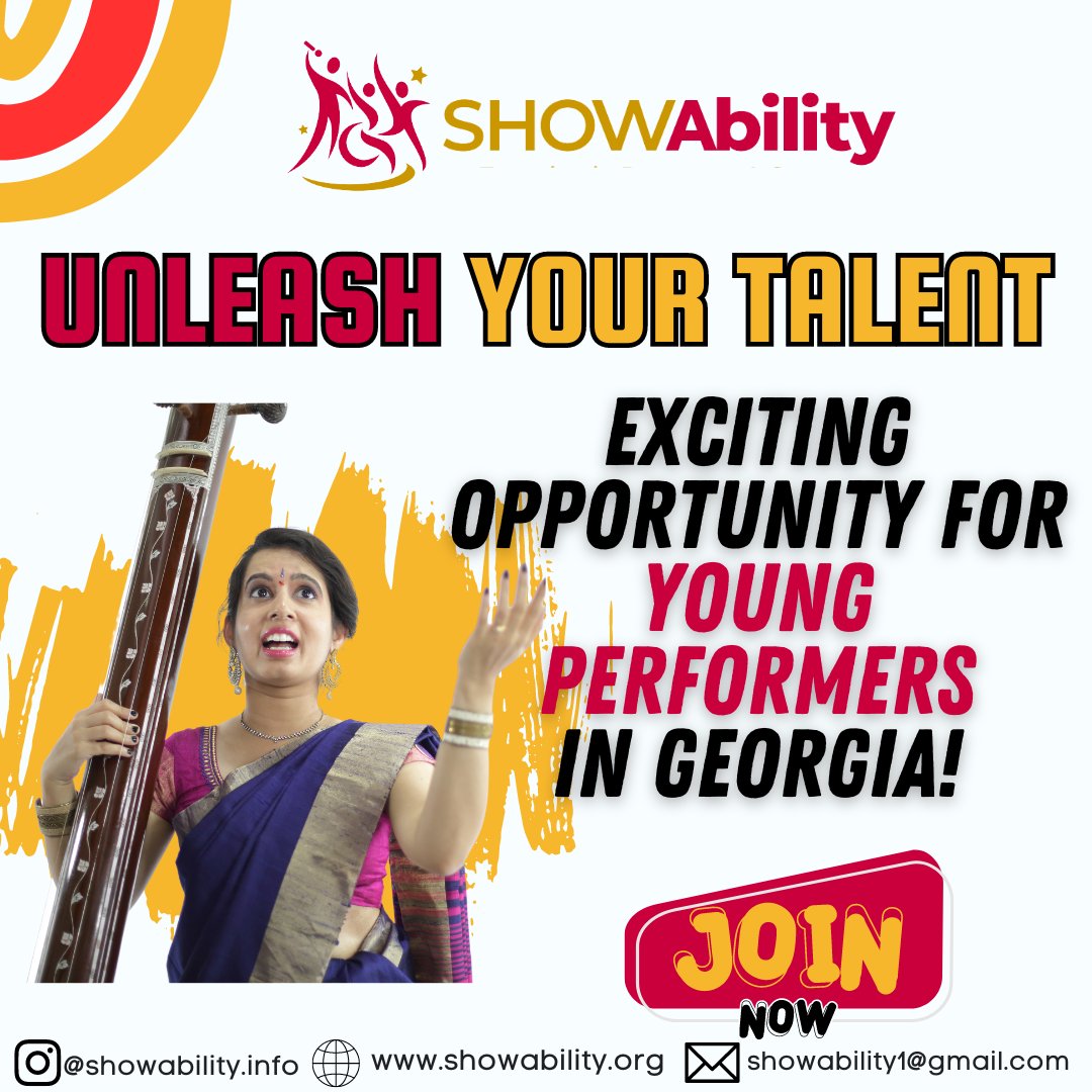 Calling all young talents under 35! Ready to shine on Georgia's stage? Musicians, singers, actors, dancers, poets, comedians, show us what you've got! Auditions open now! #TalentSearch #GeorgiaStage