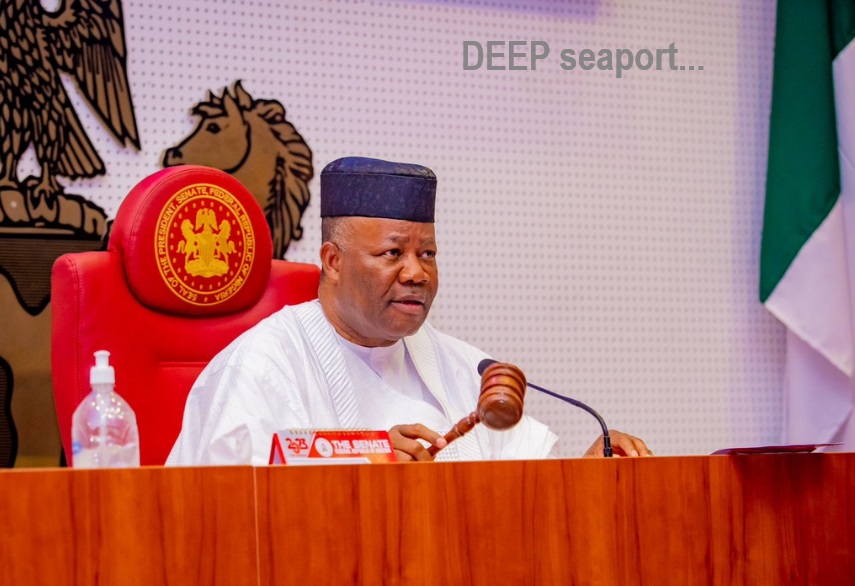 Mr. Senate President,
Greetings! I am writing to send this reminder that We The People of Southeast and Southsouth are expecting you to use your influence to make a DEEP seaport possible in either Akwa Ibom state or Cross River state. I write this with the full understanding that