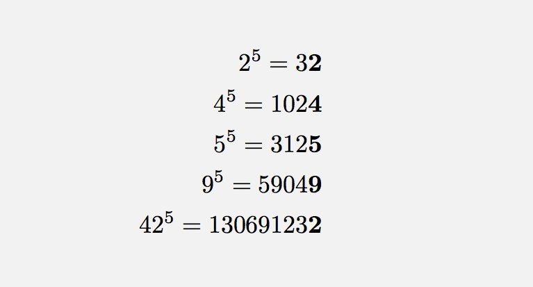 Did you know The last digit of any integer n⁵ is n itself. #mathematics #science #maths #Calculus #numbertheory #mathchat #mathisfun #mathchallange