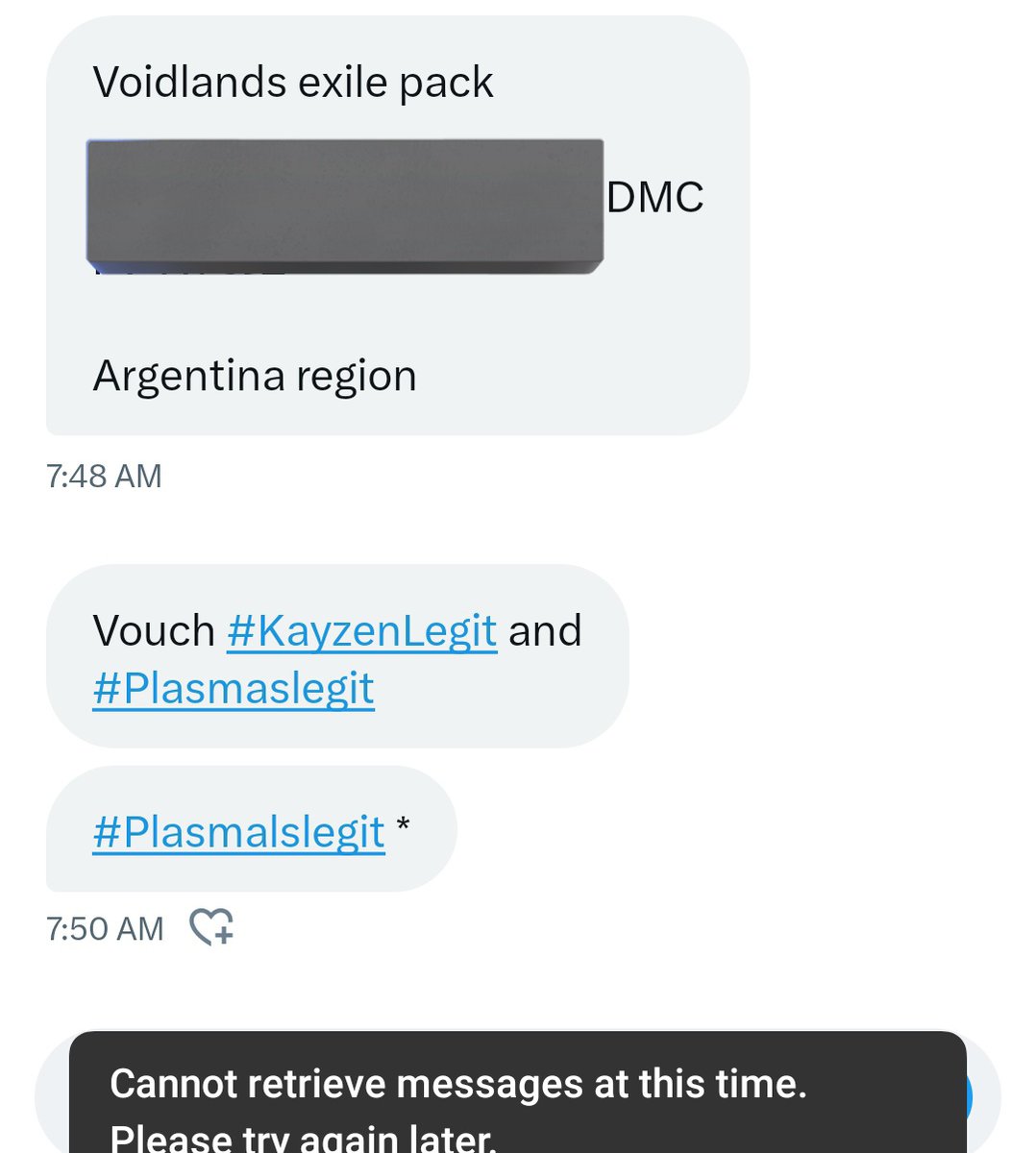 6NiNjA9_'s tweet photo. Thanks @plasma5335 @Kayzen_two for the voidlands pack appreciate it #PlasmaIsLegit #KayzenLegit https://t.co/j3kNbAXX7S
