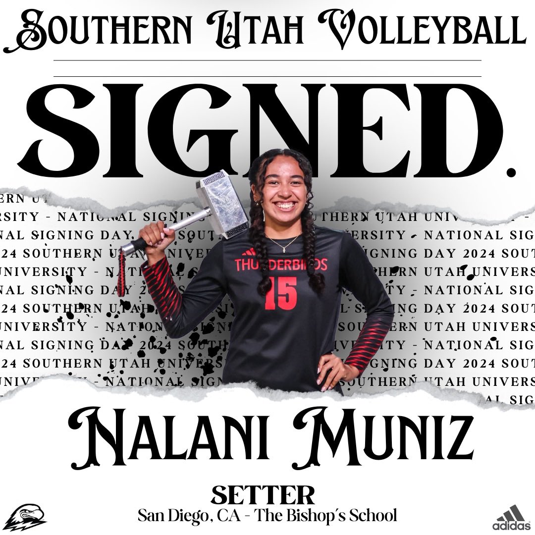 Welcome to SUU, Nalani! ✍️ ⚡️ #TBirdNation ⚡️ #RaiseTheHammer