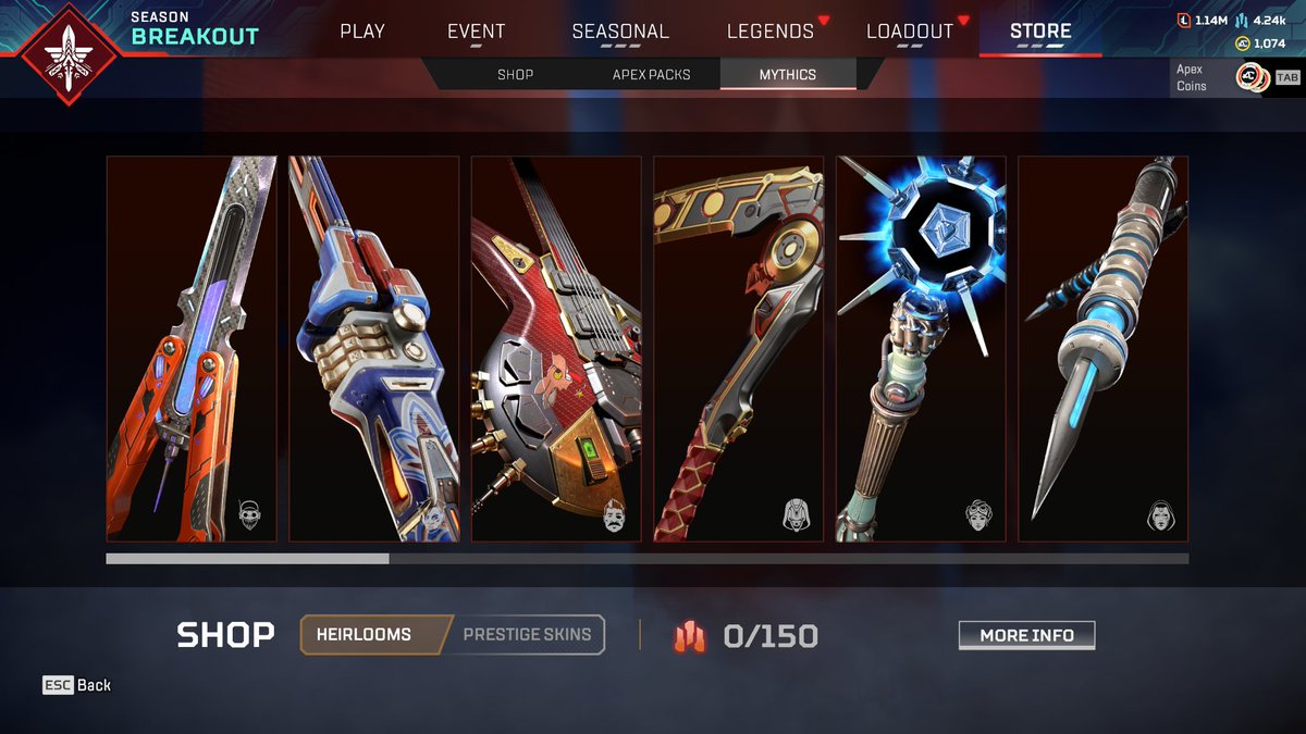 minmintorion's tweet photo. @PlayApex Where are my heirloom shards? I've been saving them for soo long and now they're gone https://t.co/UpWtTSLi8G