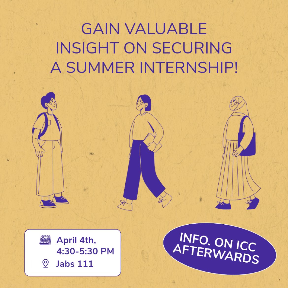 AMAMontanaState's tweet photo. Looking for a summer internship? Join us this Thursday at 4:30 in Jabs 111 to gain insight on how to secure a summer internship! @jabsbizschool https://t.co/9uake1L2Wj