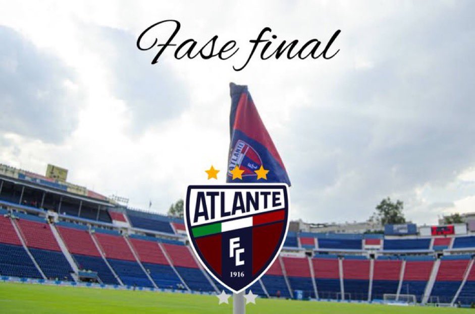 ElDeLaSegunda's tweet image. ¡Bienvenidos a #FaseFinal, Atlante!