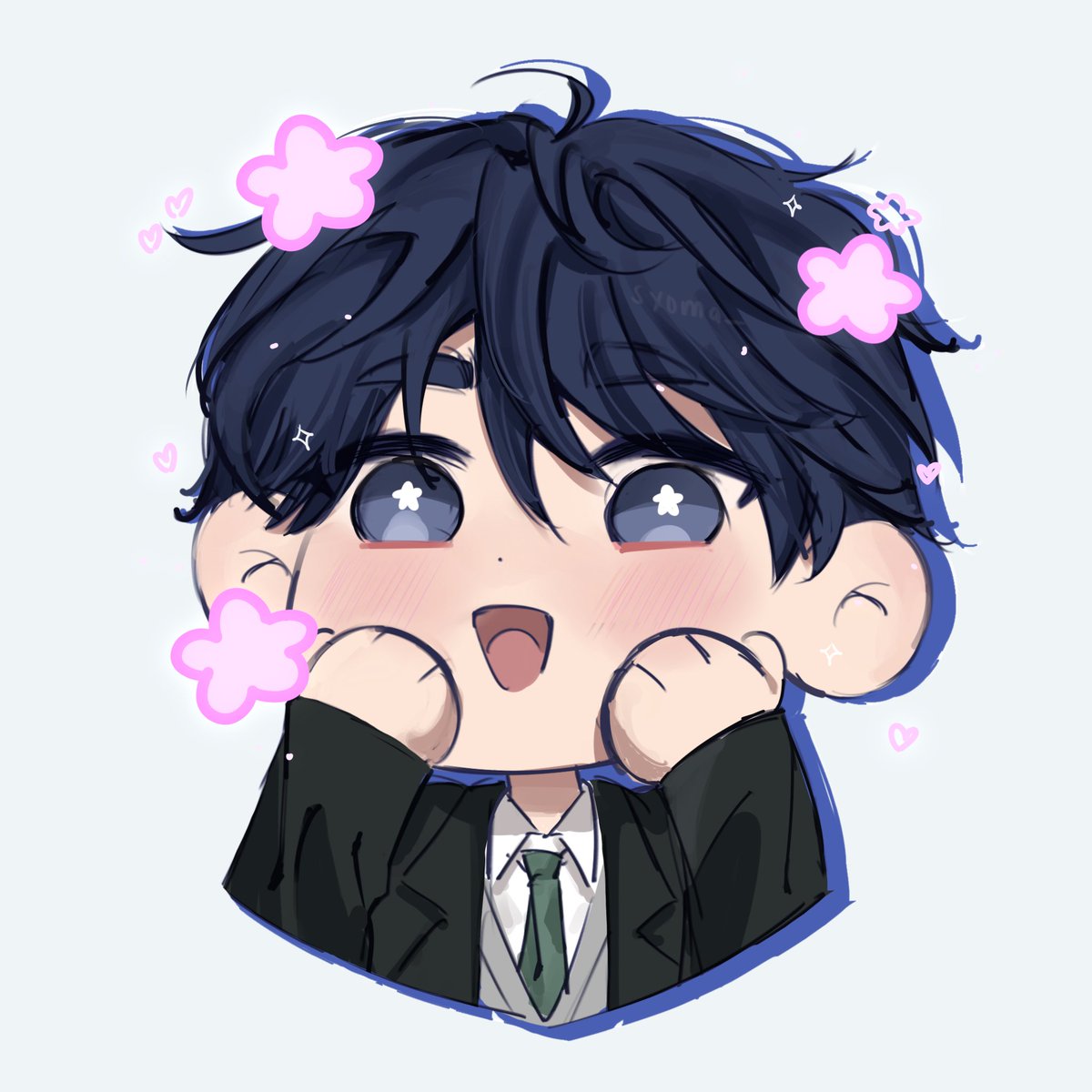 sxoma_'s tweet photo. I just had to >.< he’s so cute 🥹🐬🌸 #YejunPLAVE #YEJUN #PLAVE https://t.co/qStqirspTh