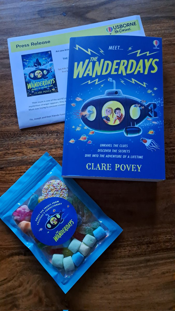 Publishing 6/6, The Wanderdays: Journey To Fantome Island is a brilliant adventure & and the perfect summer read. @ClareFPovey has done it again & I'm already excited for book 2. Here's my review @Usborne @JFeichtlbauer kandobonkersaboutbooks.blogspot.com/2024/04/the-wa…