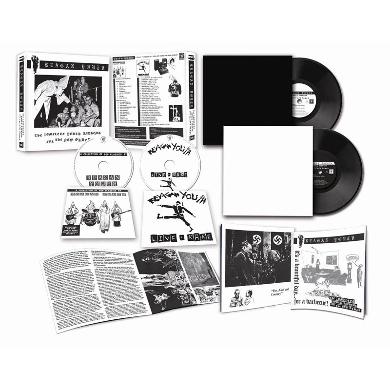 ReaganYouthBand's tweet photo. ‘The Complete Youth Anthems For The New Order (2 CD, 2 EP + Bonus Booklet & Poster) is now on sale @ https://t.co/xWsrSQXV5b. If you want a copy of any Reagan Youth record CLICK ON THE LINK 🔗 THANK YOU! 🔗: https://t.co/Xoke3IFjjn
#VolumeI
#VolumeII https://t.co/NITJSklFTM