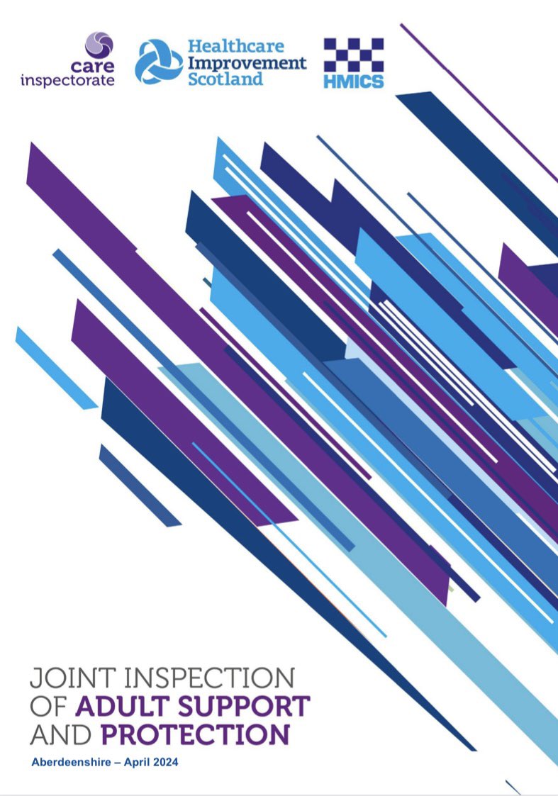 jimsavege's tweet photo. V proud of staff working across Aberdeenshire public services to ensure vulnerable people across our communities are supported and kept safe - @CareInspect report published today highlights the sector leading work our teams are providing. https://t.co/DMiXjHcvet  @NHSGrampian https://t.co/idlkfN3gdv