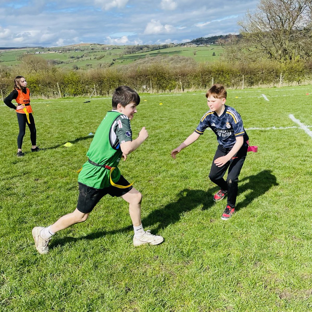 whiteroserugby1's tweet photo. What a fab first day on our #Bradford #HAF2024 camp @BaildonRUFC Rugby, Football, Dodgeball, Assault Courses and plenty of smiles and giggles! Looking forward to the next 3 days, the sun even made a brief appearance!! @bradfordmdc @educationgovuk https://t.co/Cs9pKjJu9I