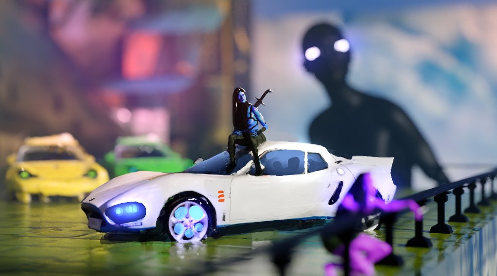 metropolisworld's tweet photo. At Haja's lot, cars rest and roam, cared for by one who calls chrome her home. But heed the tale of rides and weeks gone—where might they venture when the lights are drawn?
#lore #scence #Metropolis https://t.co/FbWdZBEHiV