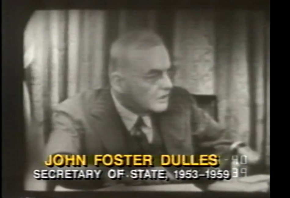 #DYK who Dulles airport is named for? John Foster Dulles was Secretary of State under President Eisenhower. You can see him in a cabinet meeting that broadcast in 1954. Watch in @cspan's video library: c-span.org/video/?15025-1…