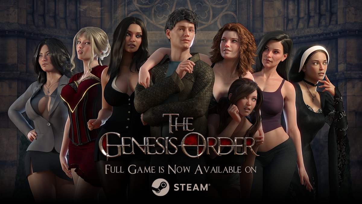 YOU ASKED FOR IT, AND NOW IT'S HERE THE GENESIS ORDER, FULL GAME, NOW AVAILABLE ON STEAM #3d #3dArt #Indie #TGO #NLT