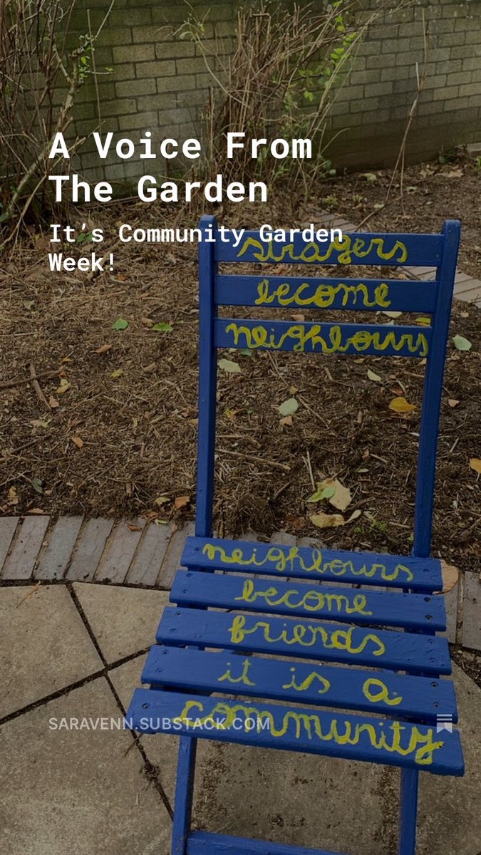 A story of gardens healing people and planet for #CommunityGardenWeek open.substack.com/pub/saravenn/p…