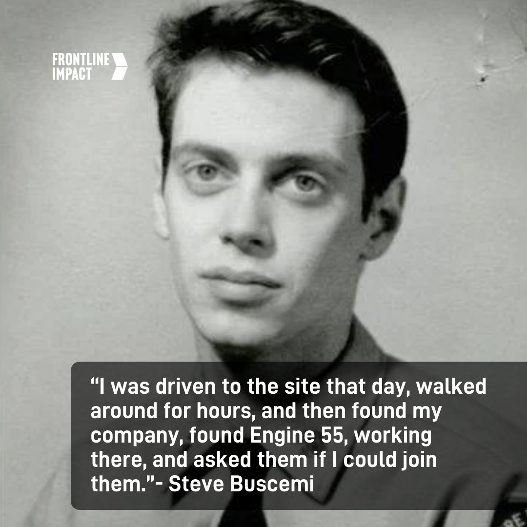 Did you know that Steve Buscemi, the acclaimed actor we all love, started his career fighting fires in Manhattan? 🔥Who else do you know that went from frontline to spotlight? 
#stevebuscemi #boardwalkempire #frontlineworker #firefighters