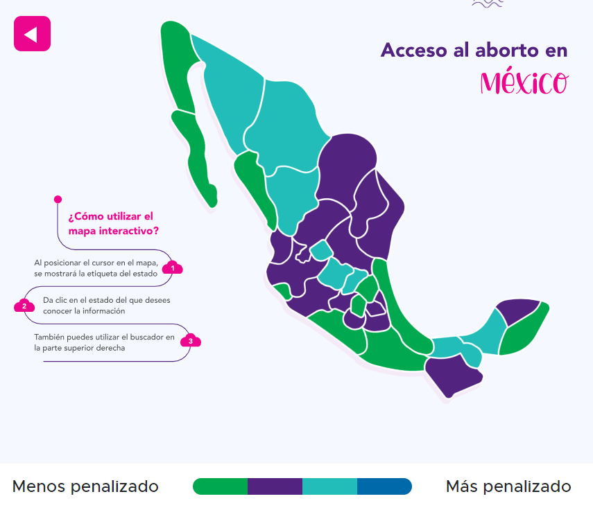 ¿Quieres entender mejor las leyes sobre el aborto en México? 🤔📜 Este mapa interactivo te ofrece una visión clara y concisa de la situación en cada estado. 

¡Ayúdanos a difundir esta valiosa herramienta! 🔄📣
abortoenmipais.ipaslac.org/mapa-mexico