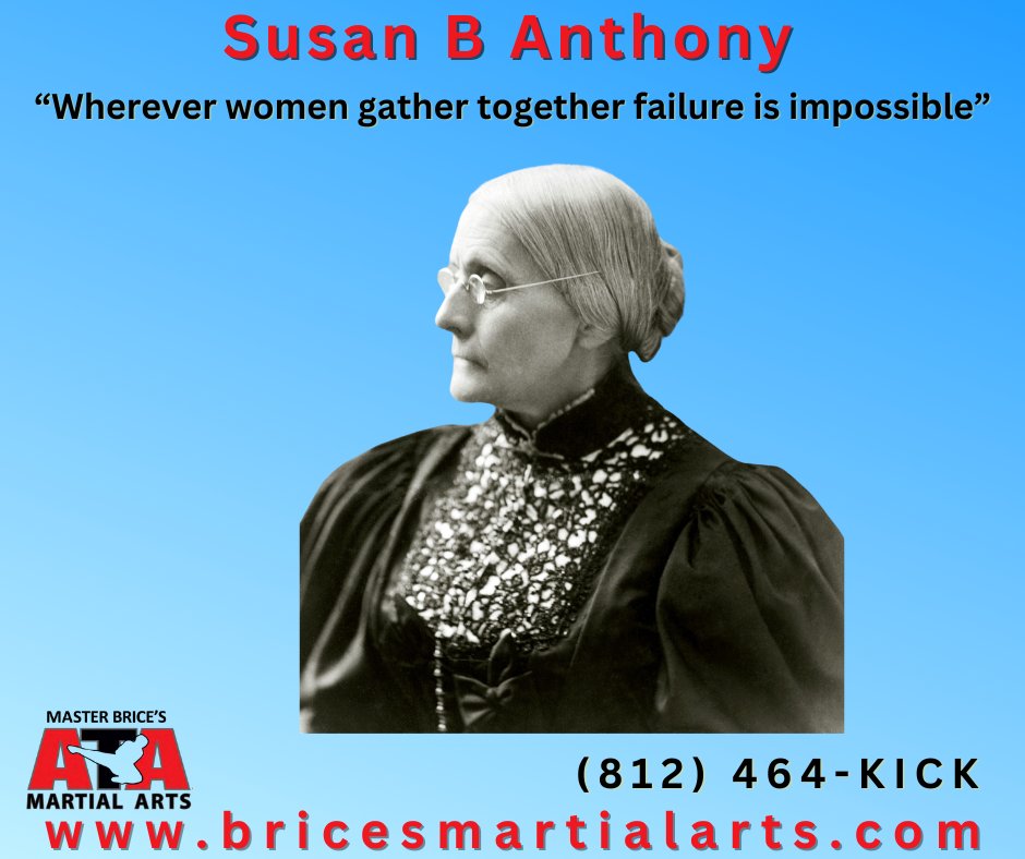 Belief in Positive Change can motivate individuals to take action to improve themselves, their communities, or the world at large. Susan B. Anthony, a co-founder of the National Woman Suffrage Association, fought hard for gender equality and women’s right to vote. #Belief