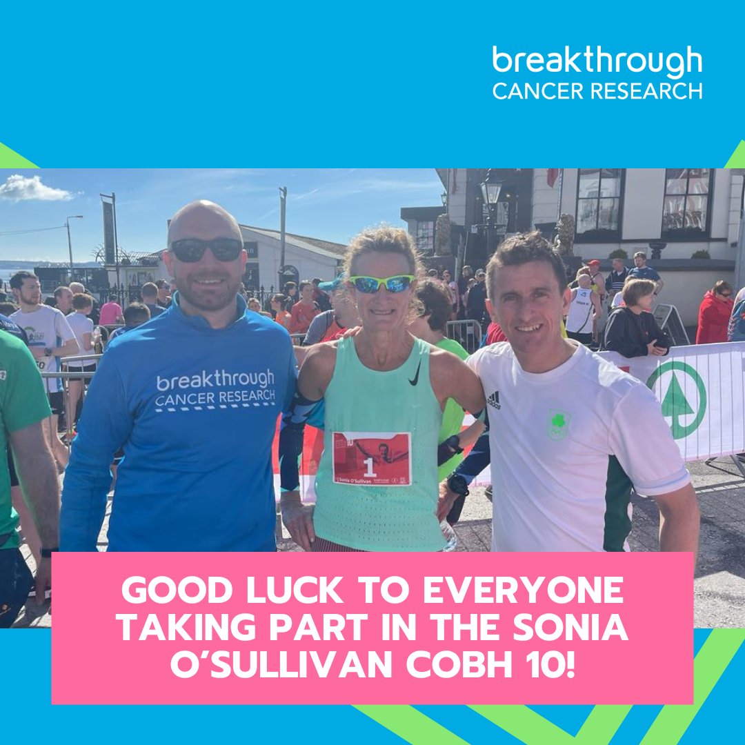 Best of luck to everyone setting off on the @soniaagrith #Cobh10 tomorrow🏃‍♀️🏃‍♂️Whether you’re running, walking or jogging each stride taken not only pushes you closer to the finish line but also helps #MakeMoreSurvivors of cancer. Enjoy! And thank you for making a difference 💙