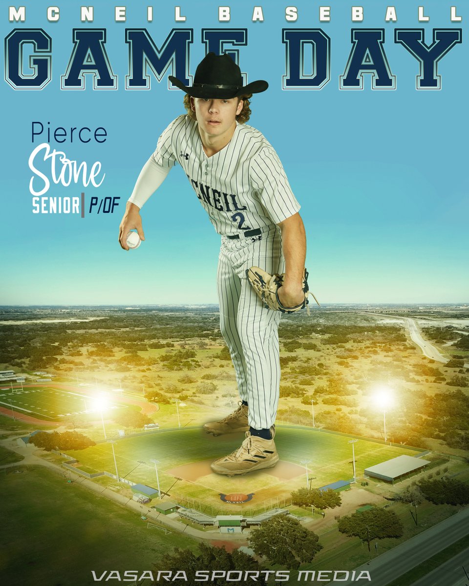 Game Day!!! 📷Westwood 📷7:30 PM 📷Westwood High School Meet Our Team! •Senior•Pitcher•Outfield #2 Pierce Stone Regis Baseball Comitt #together #hammerdown #mcneilbaseball #WhateverItTakes #mavmagic #txhighschoolbaseball facebook.com/McNeilBaseball Please share!