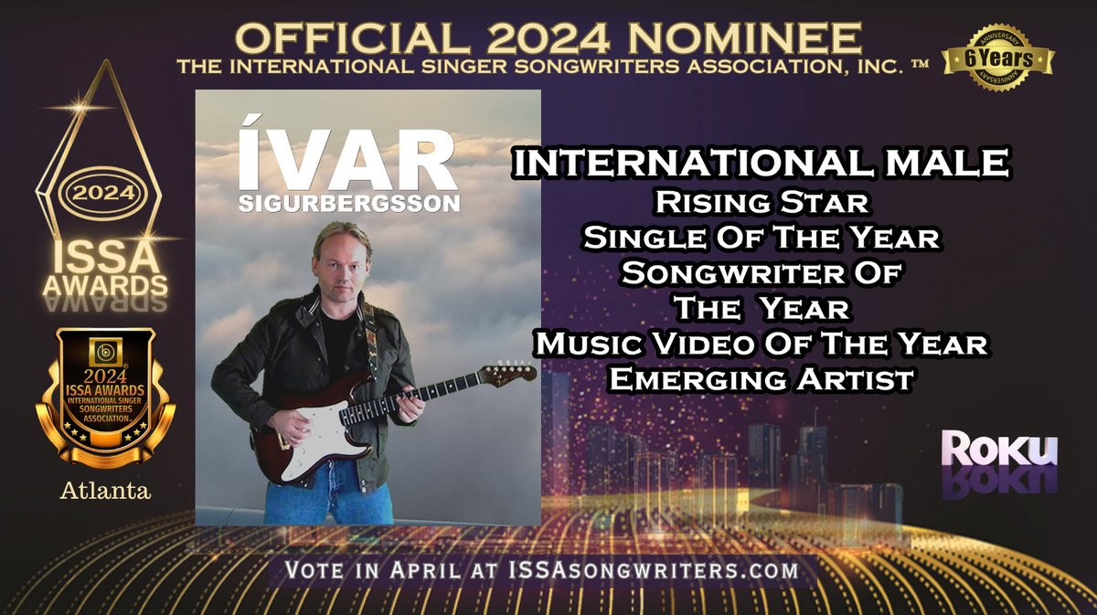 Vote for me 🩷 >>> poll-maker.com/Q3LWDQA99 @ISSAsongwriters #Music #ISSA #Musician #Tónlist #ÍslenskTónlist #awards #music #söngvakeppni