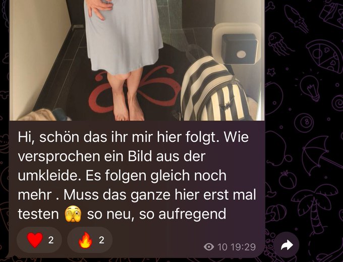 Der erste Post ist da 💋 https://t.co/MZGZp77KrN
