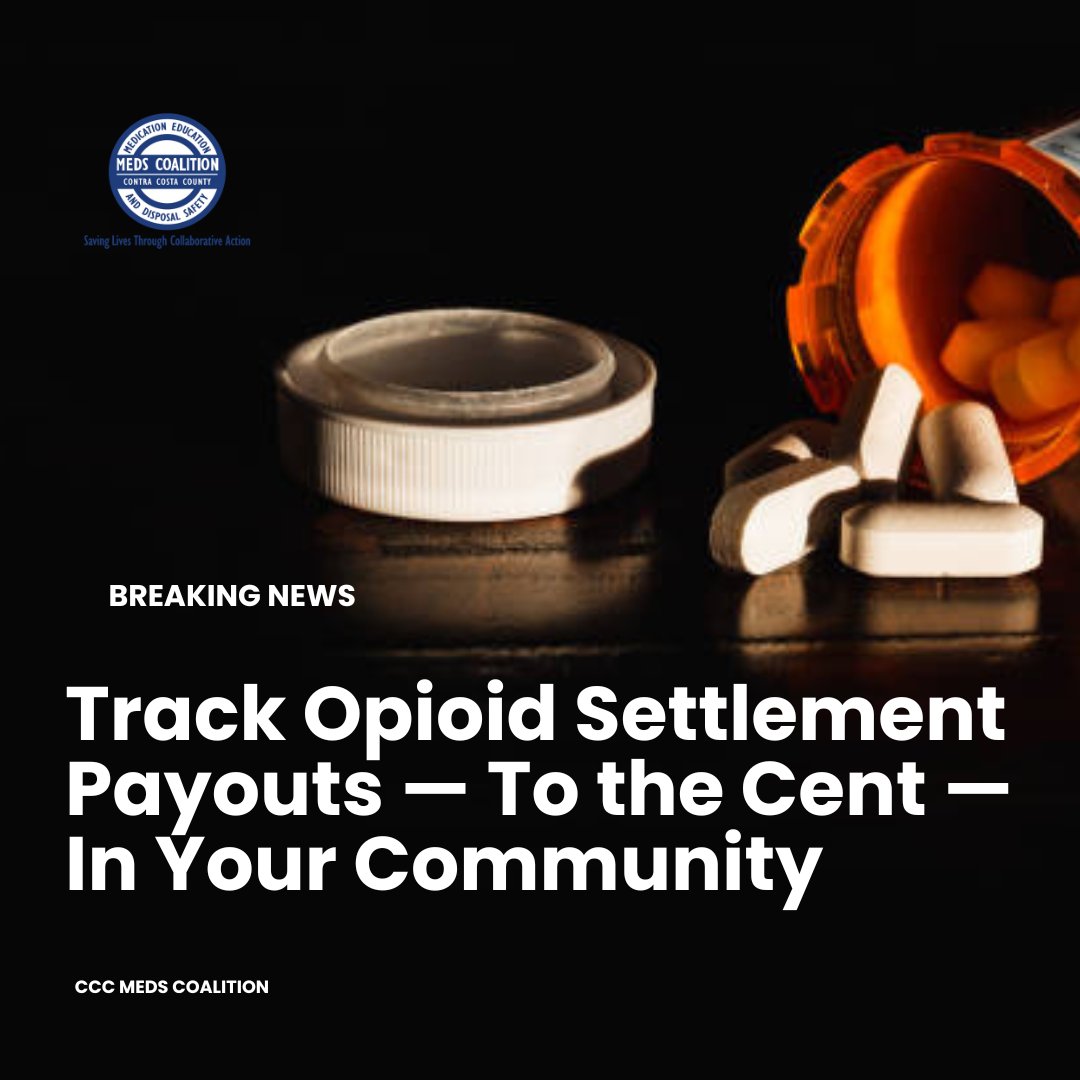 Want to know how much opioid settlement money your city, county, or state has received so far? Or how much they're expecting in the future? Click here: californiahealthline.org/news/article/o…