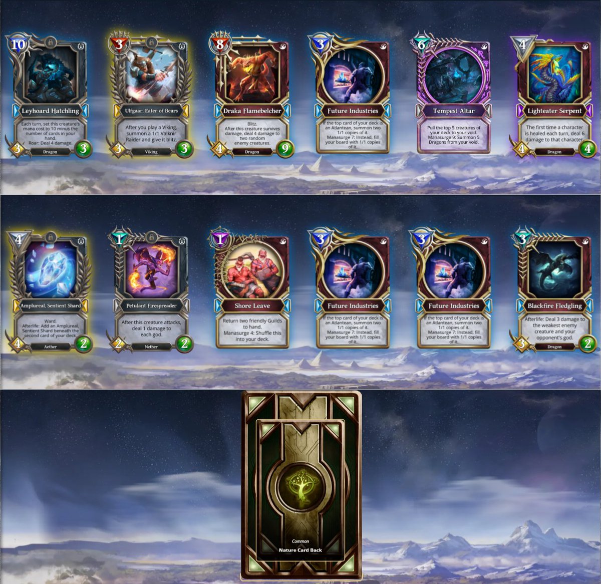 7-1  Sealed Run. Is it worth it? 
<a href="/GodsUnchained/">Gods Unchained</a> 
+4 Gods
$0.56 ToF cards