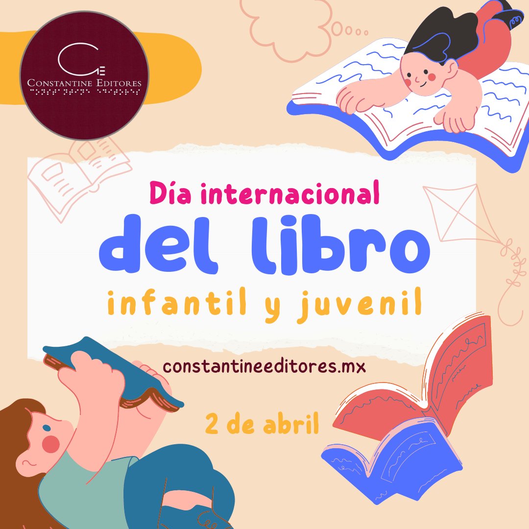 constantineedit's tweet image. Hoy es el Día Internacional del Libro Infantil y Juvenil 🤩🥳📚
Para celebrarlo, te invitamos a conocer los libros que hemos trabajado en a favor de la inclusión, visita💻👉 constantineeditores.mx

Cuéntanos, ¿cuál es tu libro infantil favorito? 👝📖👧👦

#ConstantineEditores
