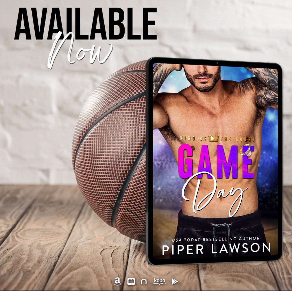 Game Day by Piper Lawson is now LIVE!

Download today on Amazon, Apple Books, Barnes & Noble, Google Play, and Kobo! 

Amazon: bit.ly/3va1GPO

Start the King of the Court series here!
bit.ly/3ToV2gX

#PiperLawson #bookish #valentineprlm @valentine_pr_