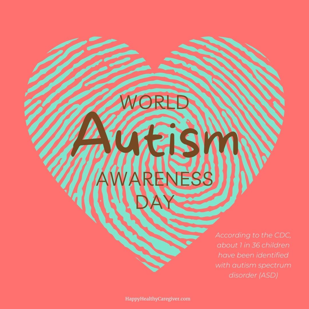 Today is World Autism Day. According to the CDC, about 1 in 36 children have been identified with autism spectrum disorder (ASD), and there are estimated to be 5.4MM adults in the US living with ASD. #autismawareness #autism #neurodivergent #WorldAutismAwarenessDay