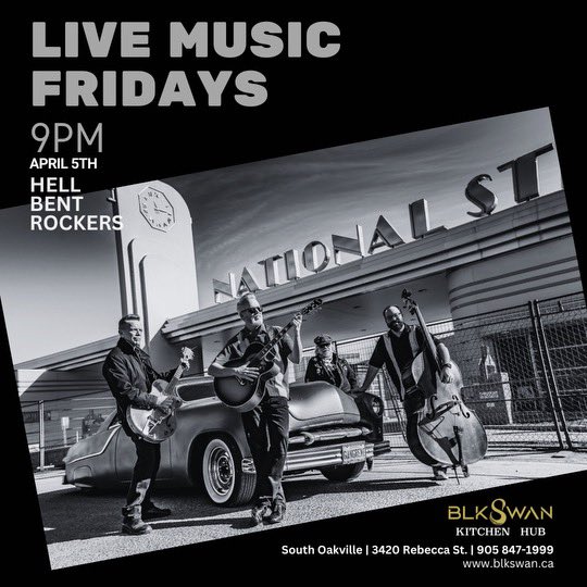 This Friday in Oakville!!