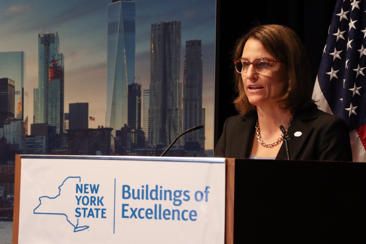 NYSERDA's tweet photo. 🌟 Exciting news from @AIA_NewYork @CenterForArch in NYC! @GovKathyHochul announced $8M awarded to 9 projects through the $58M #BuildingsofExcellence Competition. Projects advance zero-carbon multifamily buildings in NYS!  See the awardees: https://t.co/YfGJy2KiZ9 https://t.co/uje3H79wiJ