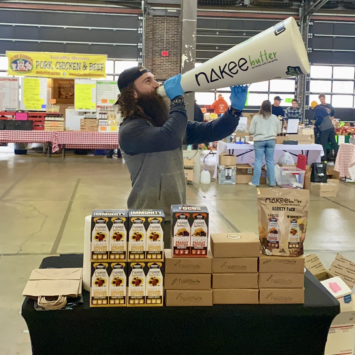 New Vendor Applications close on May 1! 📣 Visit bit.ly/easternmarketa… and apply to join the vendor community at one of the largest public markets in the US! Pictured vendor: @nakeebutter