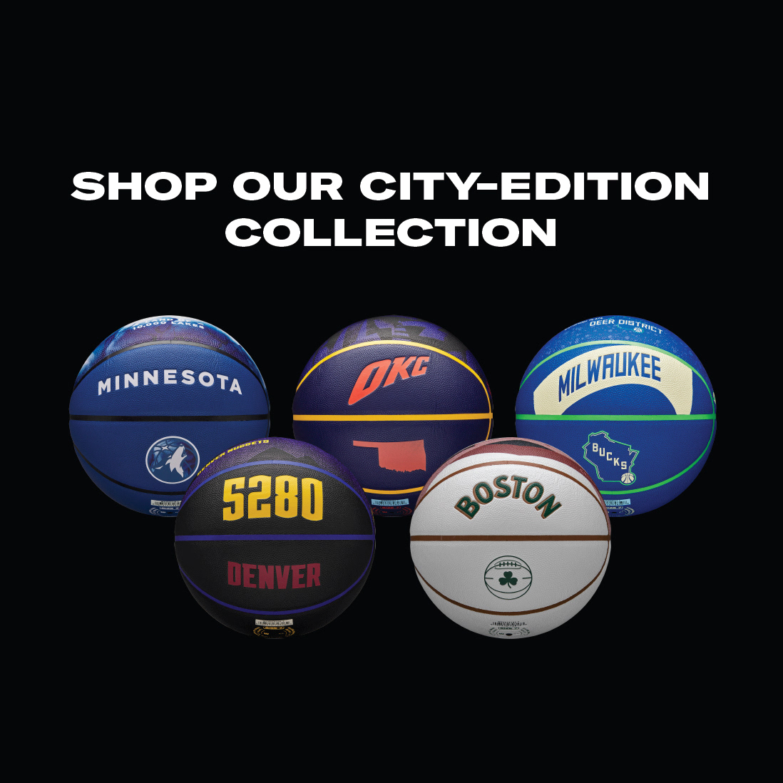 Now more than ever, as the playoff push is in full swing, it’s time to rep your team by shopping our full City-Edition product line. Available exclusively below! #WilsonBasketball #BondedByBall #NBA - - ➡️: bit.ly/TeamProductPDP - -