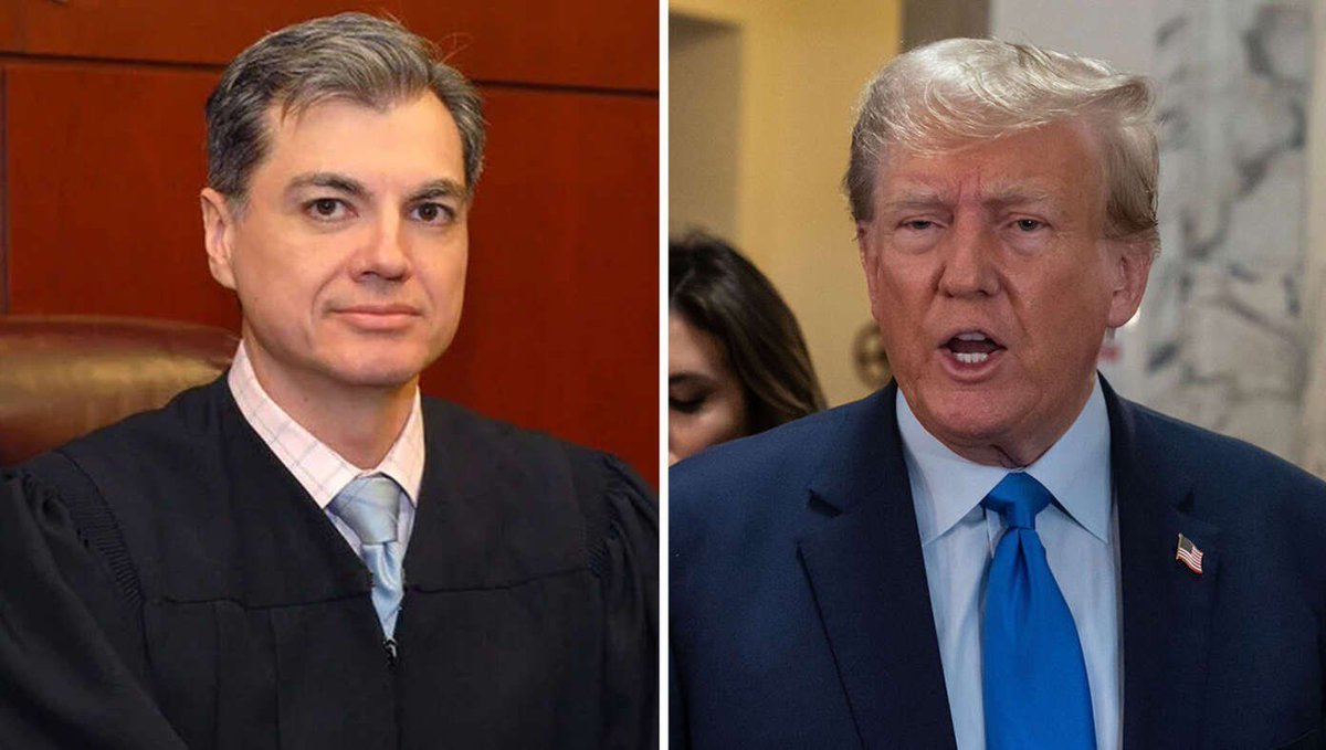 factmediapr's tweet photo. Judge Orders Trump To Stop Noticing That The People Trying To Put Him In Jail Are Democrats. https://t.co/qOXq4kv7GC