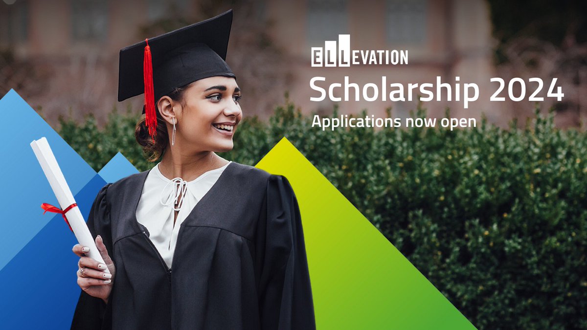 The 2024 Ellevation Scholarship is officially open! 🎉 If you or someone you know is an EL high school senior heading to higher education, don't miss out on the chance to win a $2,000 scholarship to support your journey. bit.ly/3vzdU5a #ELL #MLL #Education