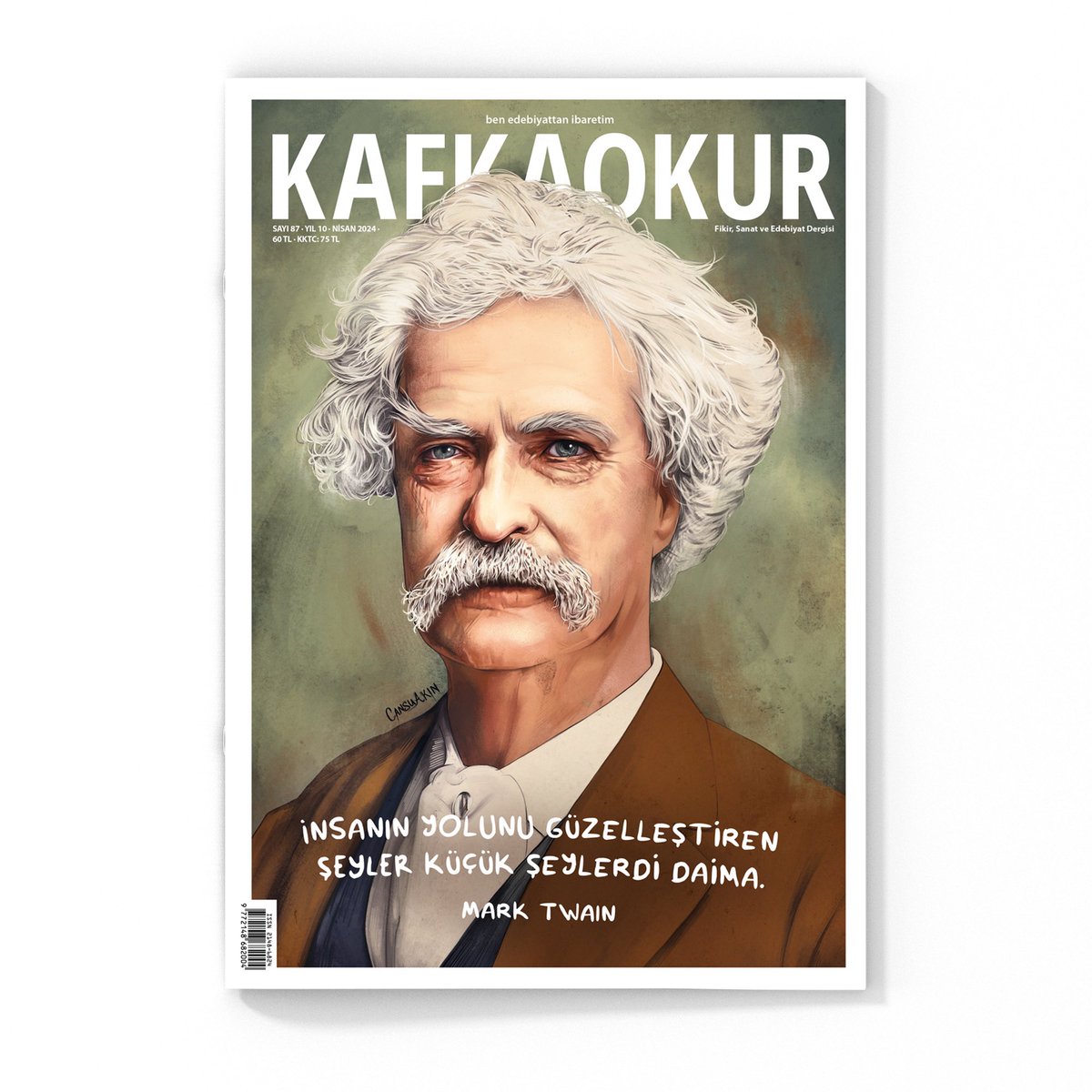 “İnsanın yolunu güzelleştiren şeyler küçük şeylerdi daima.” — Mark Twain KAFKAOKUR çıktı! Tüm Türkiye’deki D&R, Carrefour, Migros, Dost Kitabevi ile dergi ve gazete satan her yerde. #kafkaokur #marktwain ✍️ Cansu Akın