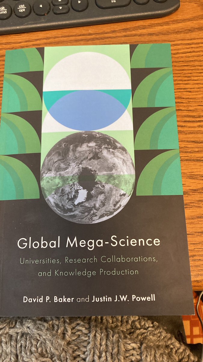 Very exited with the new book of my PhD advisor David Baker on Global Mega Science. Clear argument on how Science could not have had the exponential growth with out the expansion of the schooled society and Universities. A MUST READ!!!