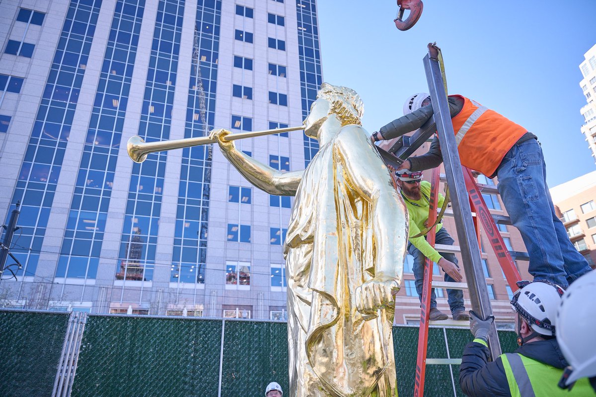 During a small gathering on Temple Square on the morning of Tuesday, April 2, 2024, the angel Moroni statue was returned to the top of the central east spire of the Salt Lake Temple. This house of the Lord has been undergoing a major seismic and foundational upgrade since the…