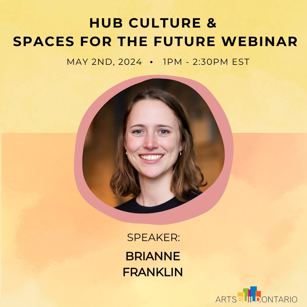Join Brianne Franklin, Executive Director of the Tett Centre for Creativity and Learning in ABO’s Learning Series: Hub Culture and Spaces for the Future Webinar. Register today: bit.ly/3PkkQJZ