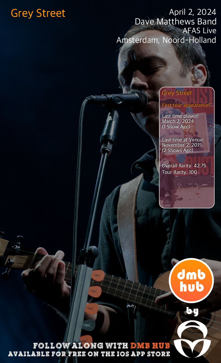 DMB Live Setlist tweet media