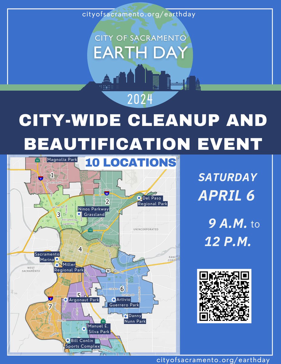 REMINDER: City of Sacramento Earth Day 2024 City-wide Clean-Up nextdoor.com/city/post/3279… via <a href="/Nextdoor/">Nextdoor</a>