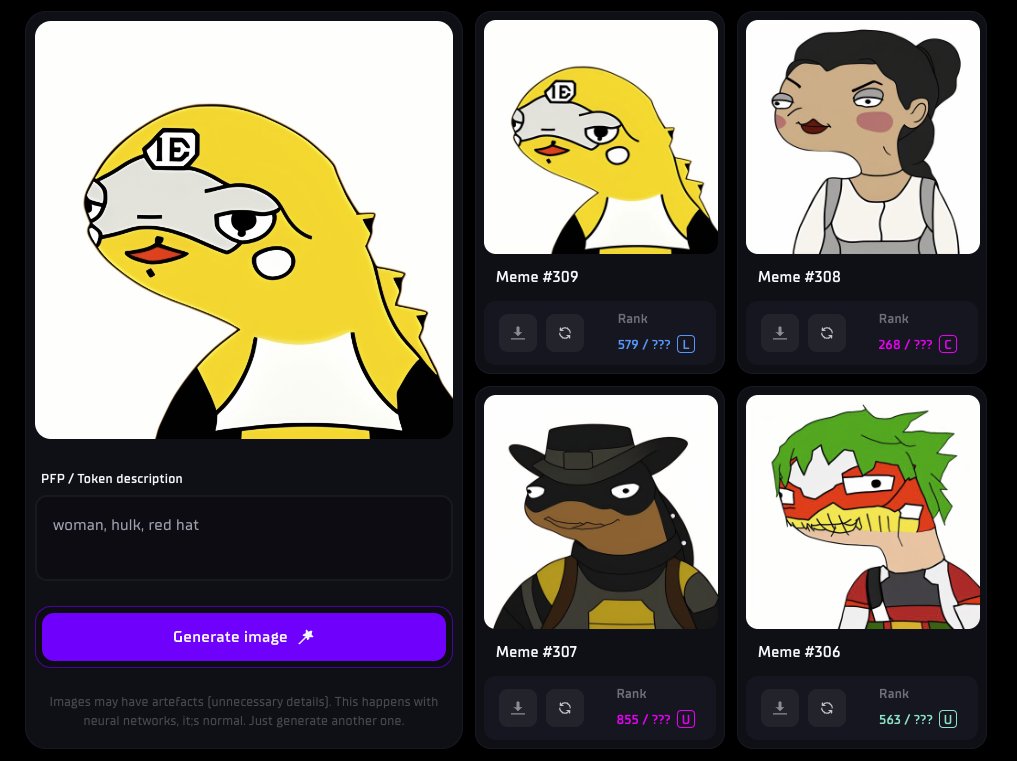 Our community is having a ton of fun with our meme generator.. come try it out, its FREE!

gengencoin.com

If you do launch a meme coin with it, make sure to tag us / let us know!!

LETS $GEN!