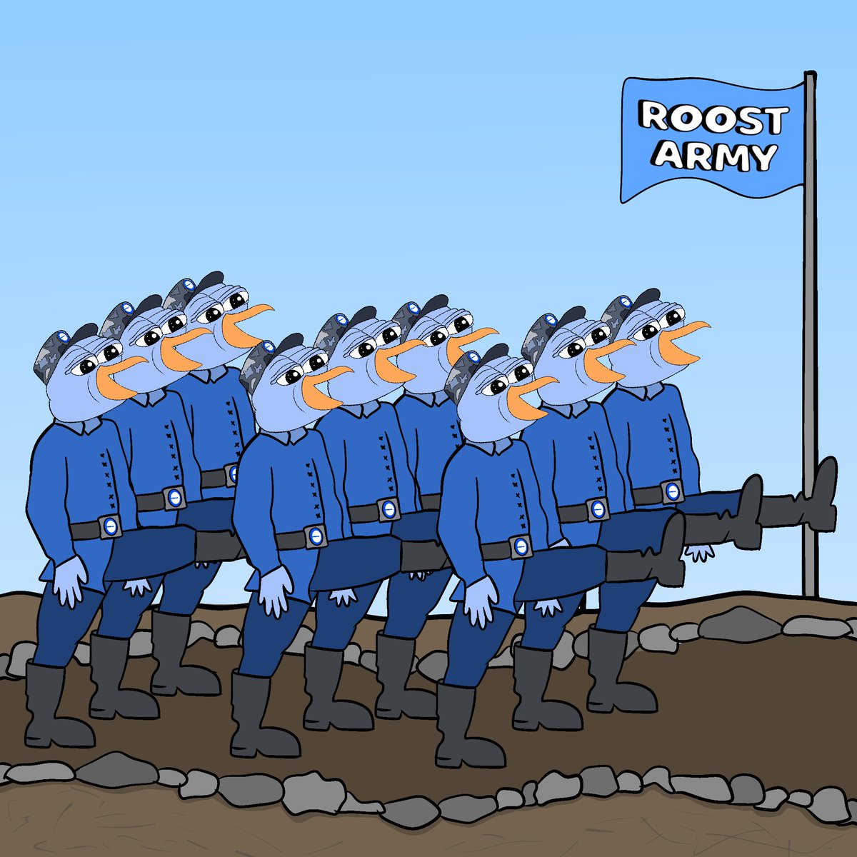 #ROOSTARMY 🐔