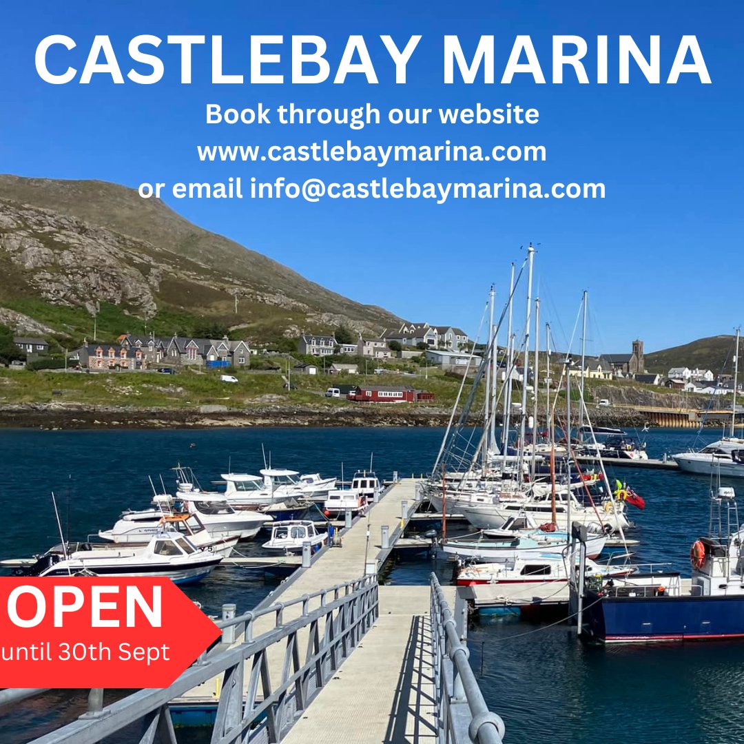 We are now open and looking forward to welcoming everyone to our shores.
#communitytourism #isleofbarra #barra #castlebay #outerhebrides #sailing