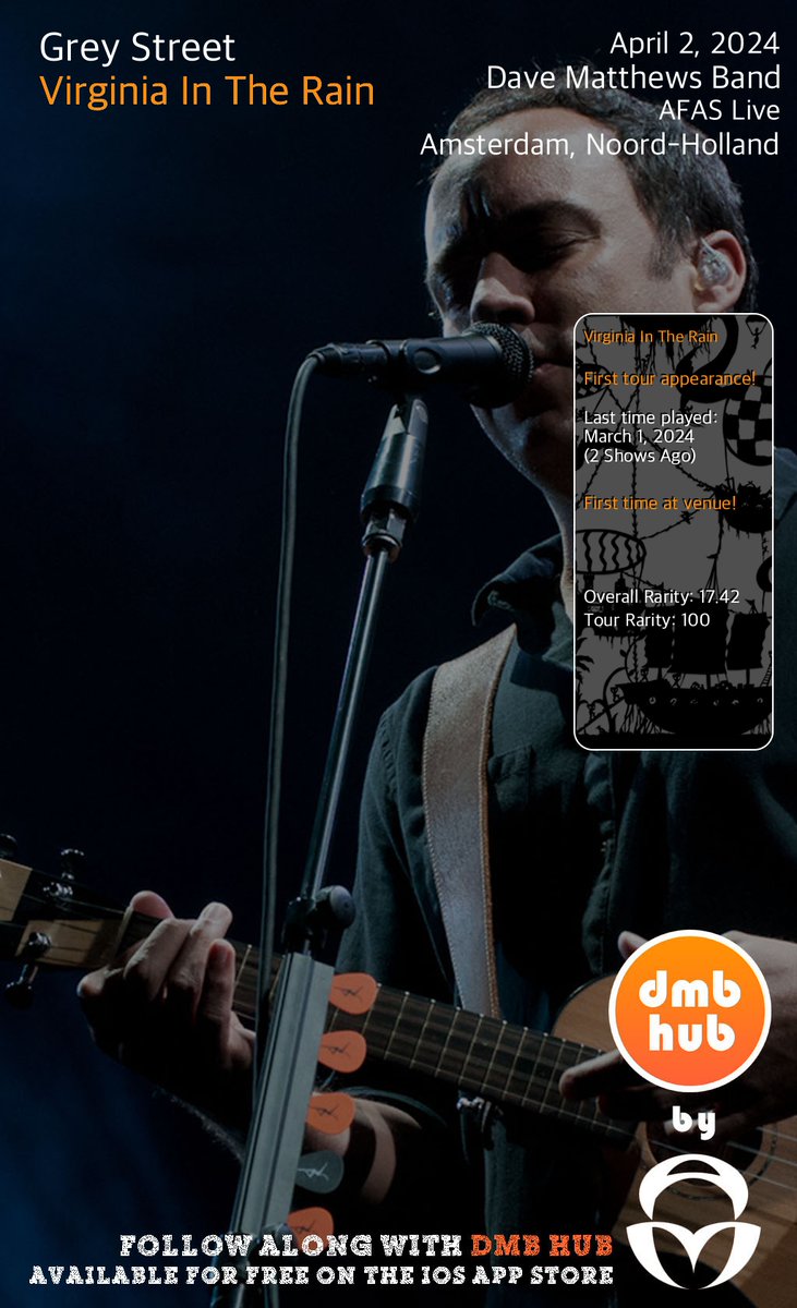 DMB Live Setlist tweet media