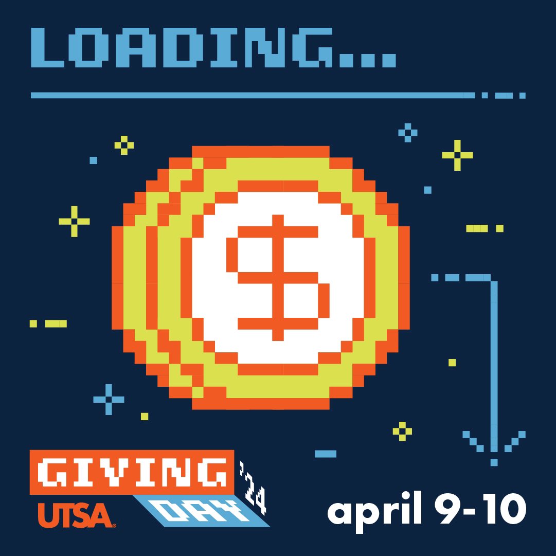 So excited to participate in @UTSAGivingDay as a challenge donor and ambassador this year! Help me level up UTSA and #BuildTheNest on April 9 & 10. givingday.utsa.edu/amb/jess 🤙