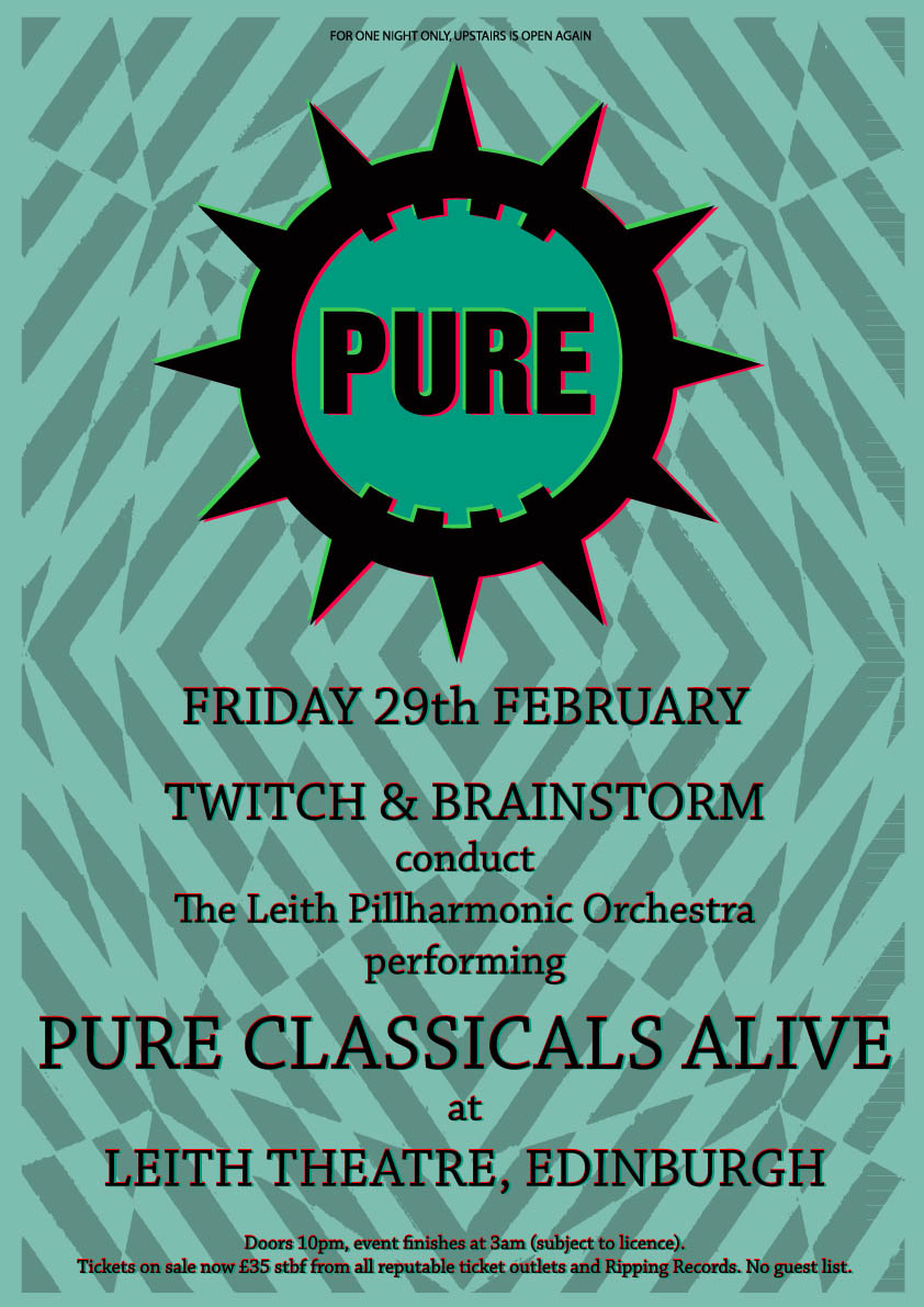 I've always loathed any kind of "dance music meets an orchestra" kind of thing. I posted this on FB yesterday as an April Fool (created by my former DJ partner, Brainstorm) and a frightening number of people fell for it /  suggested it should actually happen. 😆