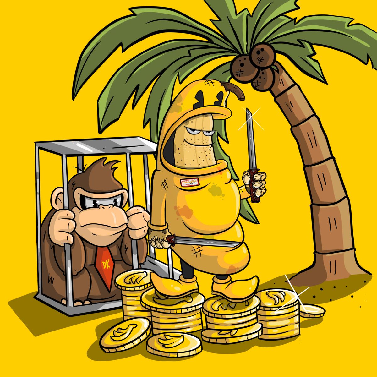 FruitFightClub's tweet photo. $Bananas
The Banana that keeps growing in your pocket and rockets 🍌🚀
Giving out some banana coins tonight-
🍌Like
🍌Rt
🍌Tag 3 friends
#bananas #adatoken #cardanomeme https://t.co/3ZFYz2DulZ
