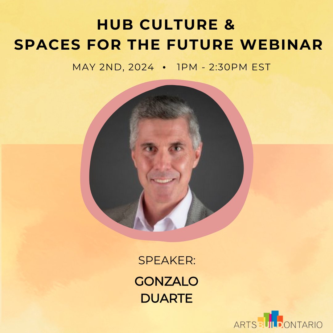 Join Gonzalo Duarte, Director of Coworking Design &amp; Operations at CSI Spadina in ABO’s Learning Series: Hub Culture and Spaces for the Future Webinar. Register today: bit.ly/3PkkQJZ